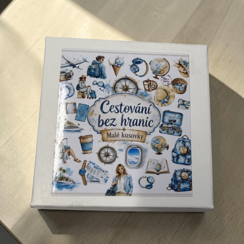 Cestování bez hranic | Malé kusové samolepky pro diář i scrapbook
