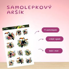Tukani | Samolepky do diáře