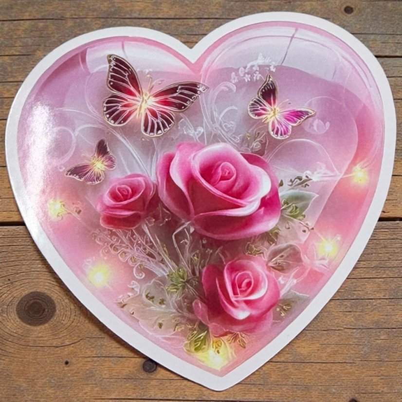 Srdce plné světla | Samolepky do diáře | Limitka