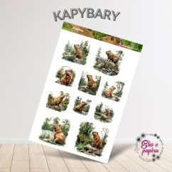 Kapybary | Samolepky do diáře