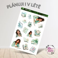 Plánuji i v létě | Samolepky do diáře