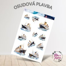 Osudová plavba | Samolepky do diáře