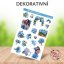 Dívka s hyacinty | Dekorativní samolepkový kit