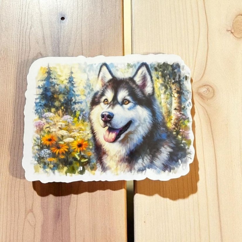 Husky | Samolepky do diáře