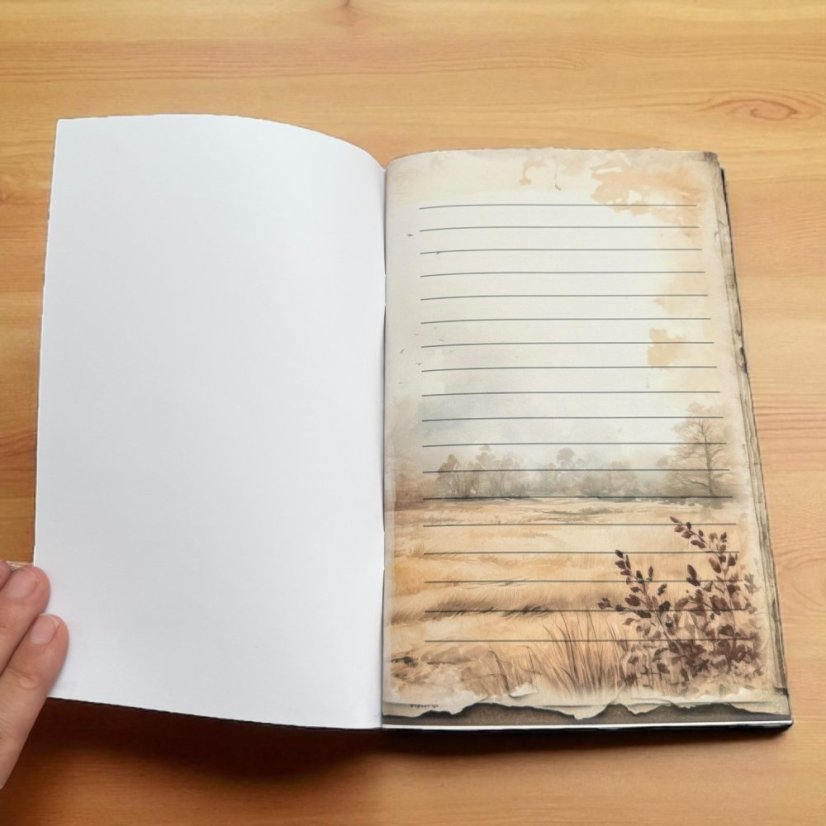 Vintage sešit Babí léto