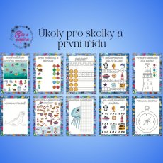Námořnický ebook pro předškoláky a prvňáčky