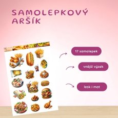 Fast food | Samolepky do diáře