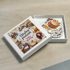 Útulný podzim | Velké kusové samolepky do diáře i pro scrapbook