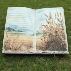 Vintage sešit Babí léto