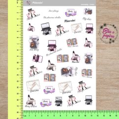 Funkční samolepky do diáře, které nesmí chybět žádné Planner lover. Označ si své plánování