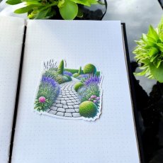Cestička k ráji | Maxi kusová samolepka pro diář i scrapbook