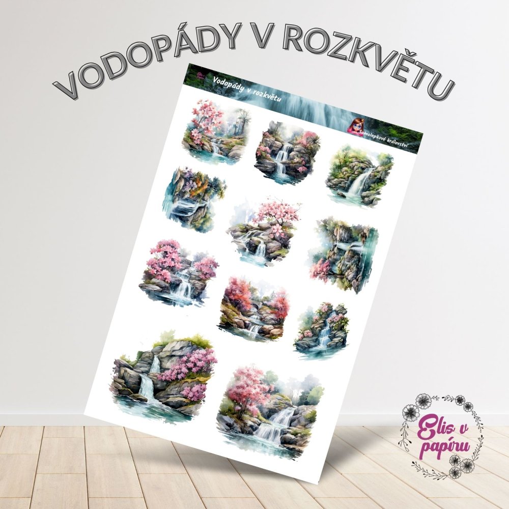 Vodopády v rozkvětu