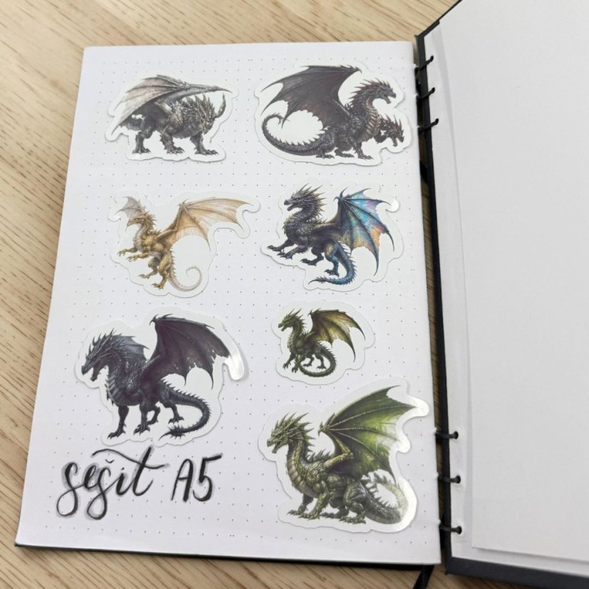 Draci | Velké kusové samolepky