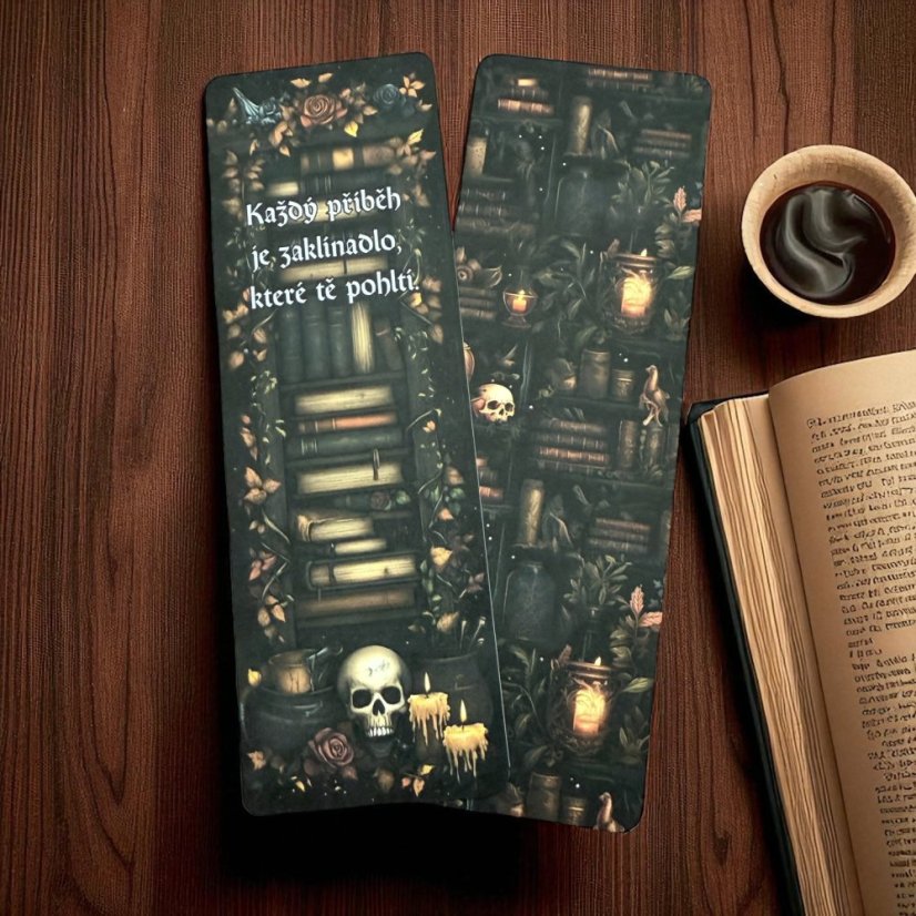 Gotické knižní záložky | Sada knižních záložek