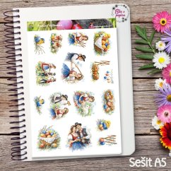 Tradiční Velikonoce |  Samolepky do diáře