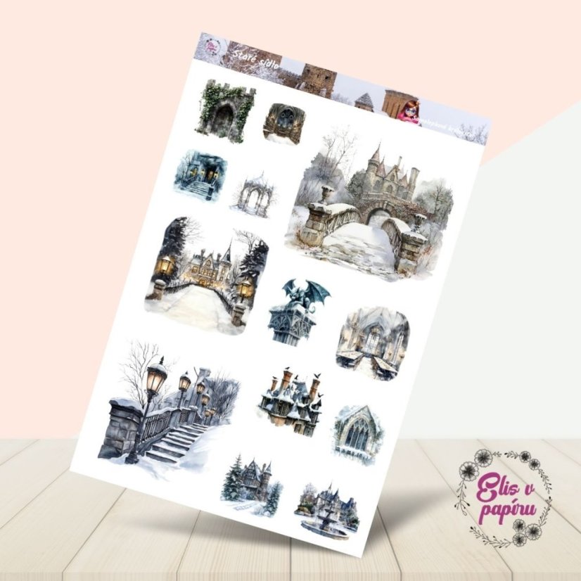 Staré sídlo | Samolepky do diáře
