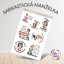 Sarkastická manželka, vtipné samolepky, samolepky do diáře, bujo, plánování, journaling, deník, scrapbook, české samolepky, diářové samolepky, humor a zábava.