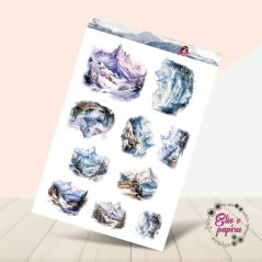 Klid hor | Samolepky do diáře