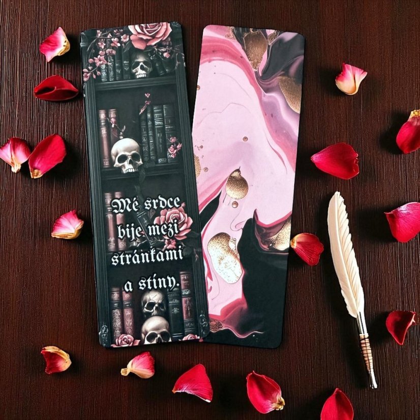 Gotické knižní záložky | Sada knižních záložek