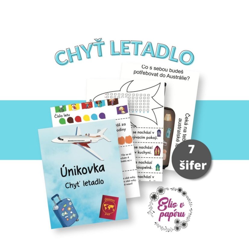 Dětská úniková hra od Elis v papíru