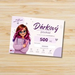 Dárkový poukaz v elektronické podobě | Zasílán na email