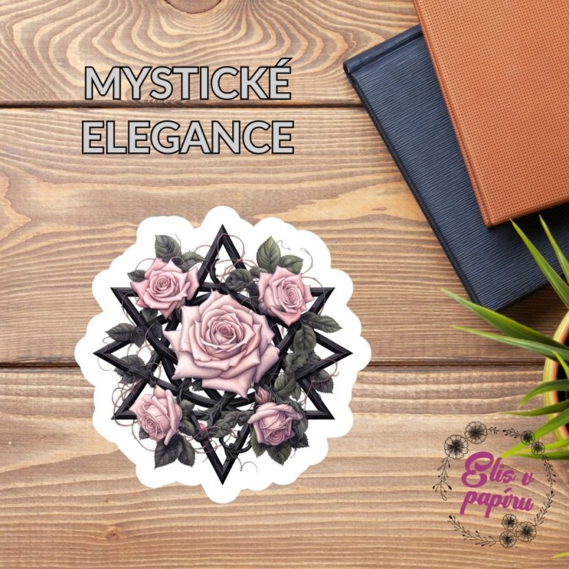 Mystická elegance | Samolepky do diáře