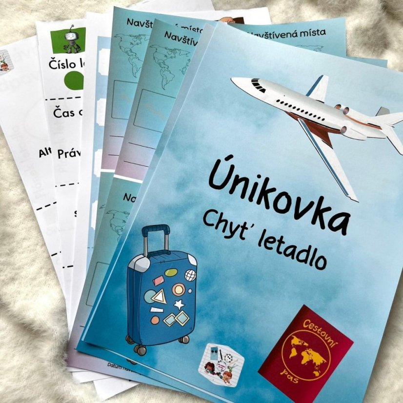 Dětská úniková hra od Elis v papíru