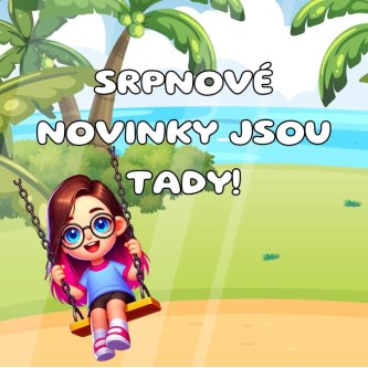 Srpnové novinky na e-shopu: Co jsem pro tebe připravila?
