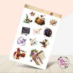 Psaní jako rituál | Samolepky do diáře