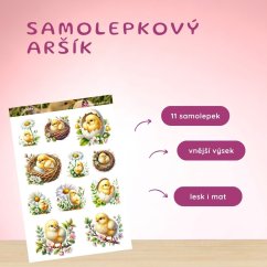 Kuřátka | Samolepky do diáře