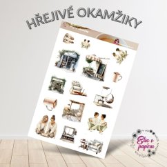 Hřejivé okamžiky | Samolepky do diáře