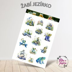 Žabí jezírko | Samolepky do diáře