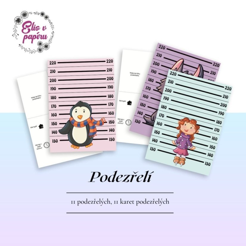 Adventní kalendář ve formě detektivky pro školkové děti a první či druhou třídu od Elis v papíru