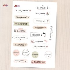 Nezapomeň | Texty | Menší funkční aršík