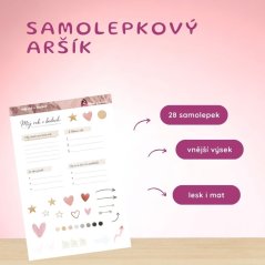 Můj rok v bodech | Samolepky do diáře