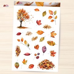 Padající listí | Samolepky do diáře