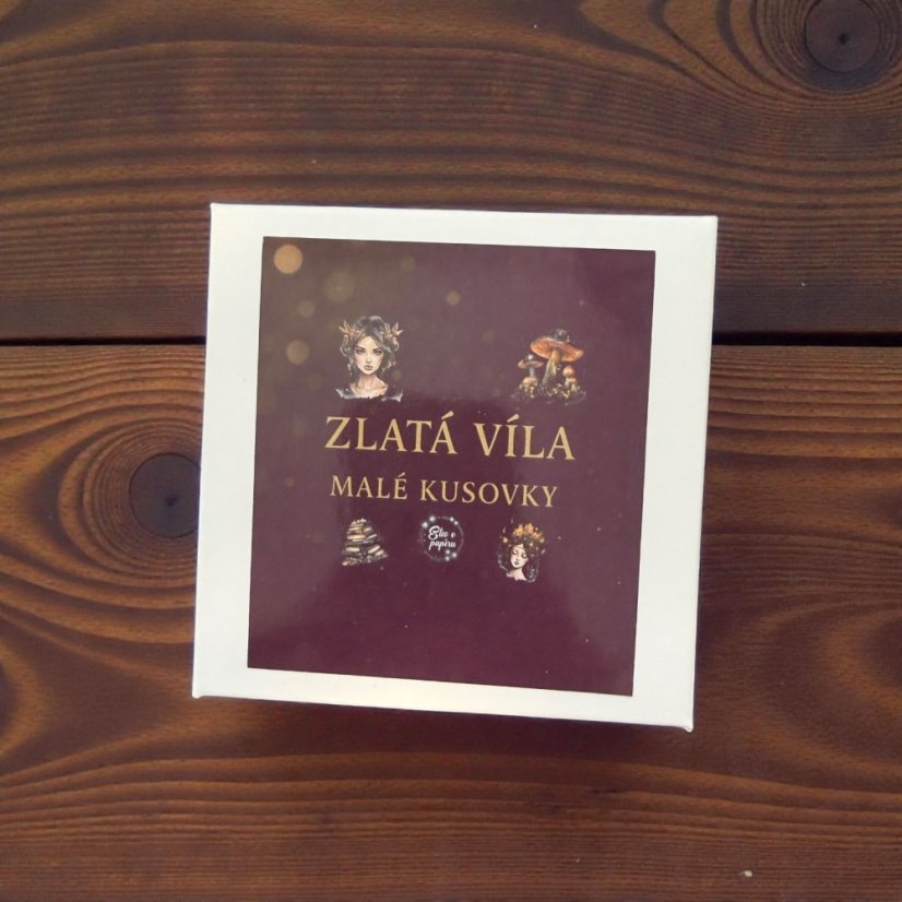 Zlatá víla |  Malé kusové samolepky pro diář i scrapbook