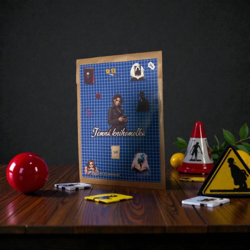 Temná knihomolka | Balíček z mystery boxu pro knihomolky