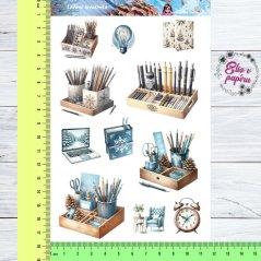 Ledová kreativita | Samolepky do diáře