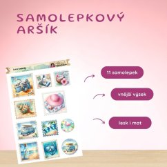 Letní známky | Samolepky do diáře
