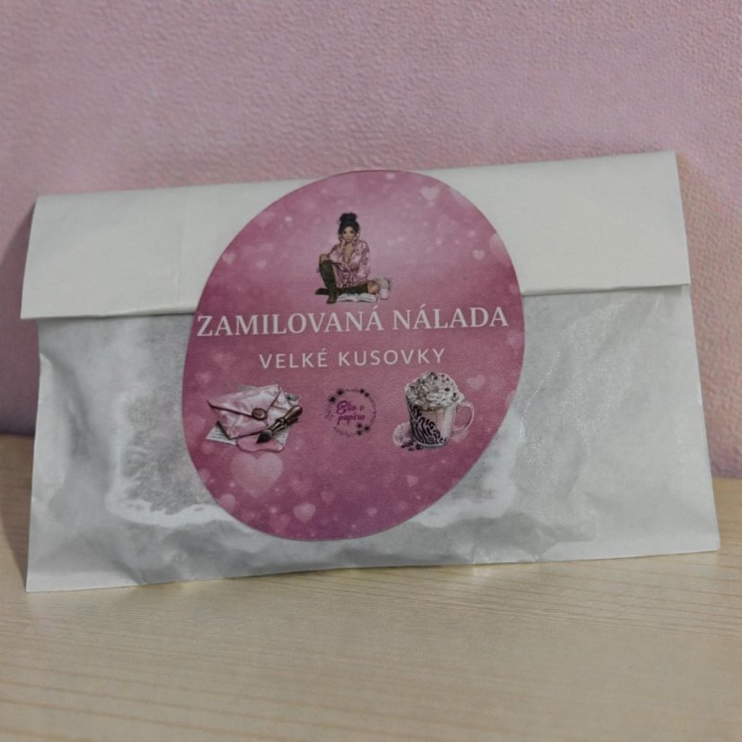 Zamilovaná nálada | Velké kusové samolepky pro diář i scrapbook