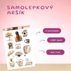 Křehkost okamžiku | Samolepky do diáře