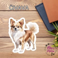 Čivava | Samolepka do diáře | Limitka