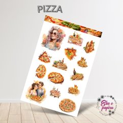 Pizza | Samolepky do diáře