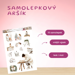 Vánoční hygge momenty | Samolepky do diáře