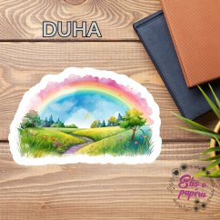 Duha | Samolepka do diáře
