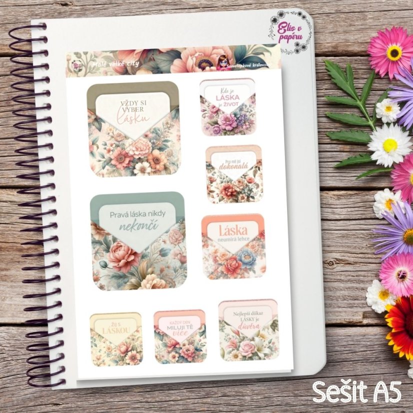 Malé velké city | Samolepky do diáře