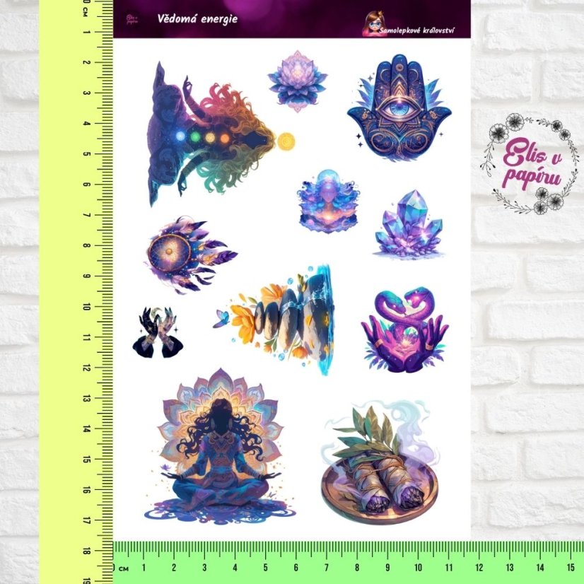 Vědomá energie | Samolepky do diáře | Limitka