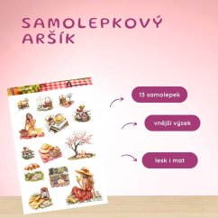 Letní piknik | Samolepky do diáře