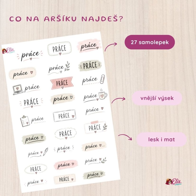 Zvýhodněná sada funkčních aršíků | Mat